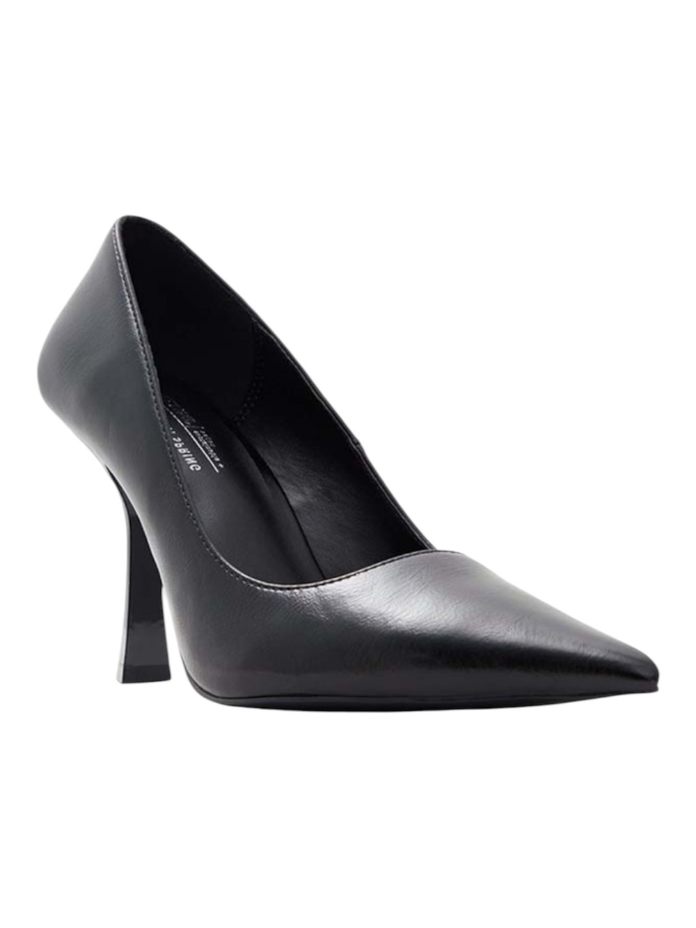 Call It Spring Tenacity Black French Flared  Heel Pointed Toe Pumps Size 6 NEW